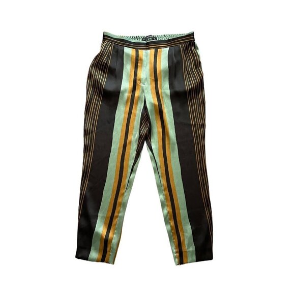 Zara Striped Women's Trousers - Picture 2 of 7